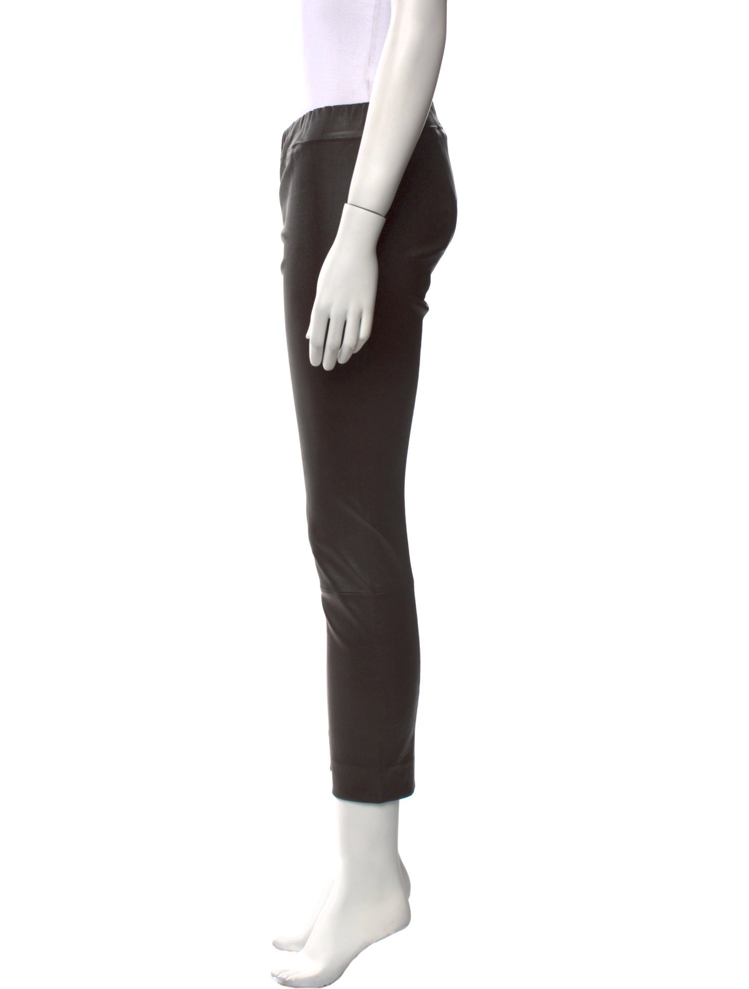The Row Lambskin Legging Skinny Leg Pants