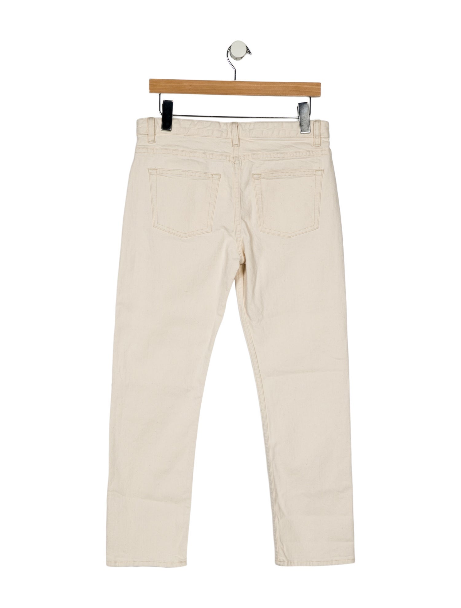 The Row Mid-Rise Straight Leg Jeans