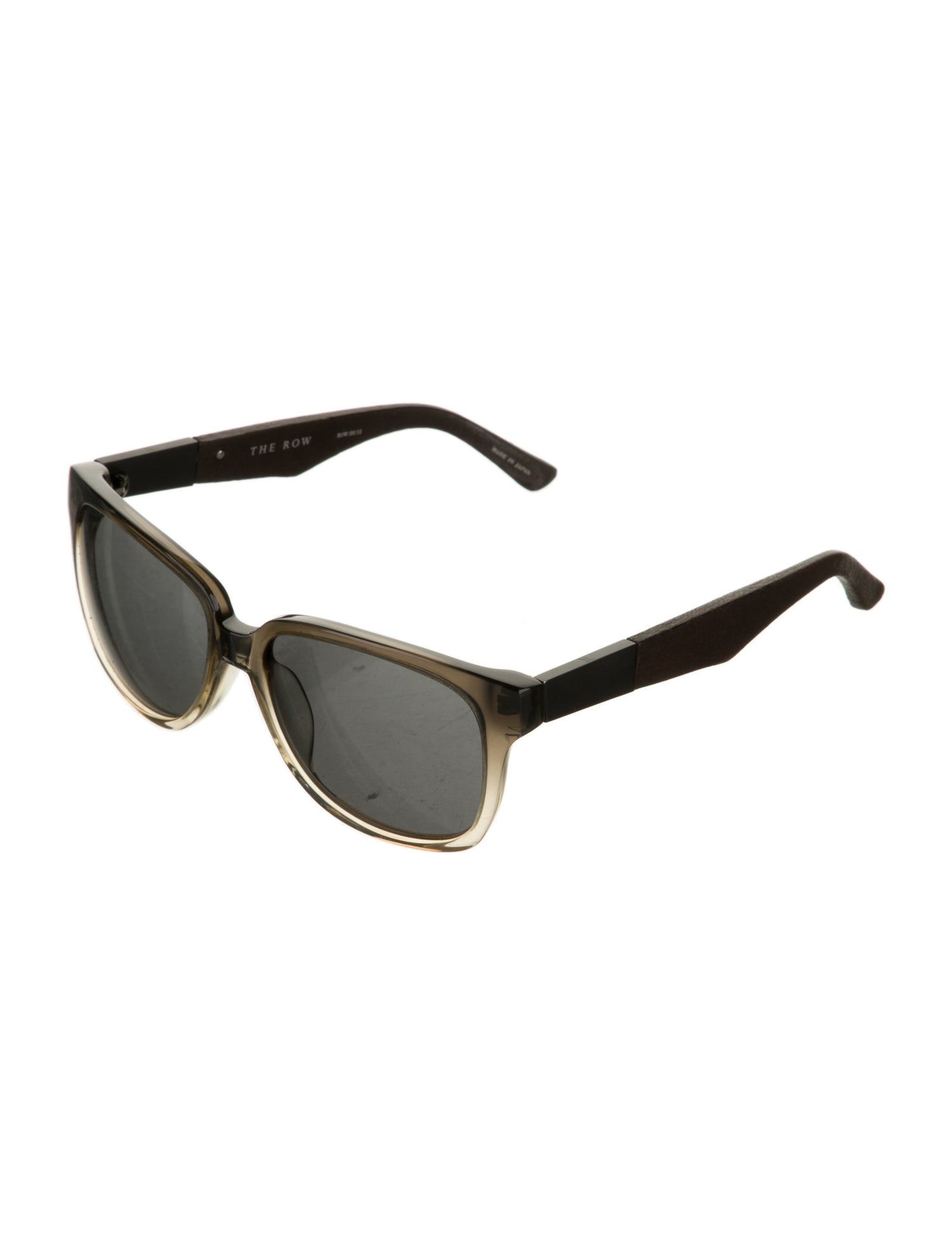 The Row Wayfarer Mirrored Sunglasses