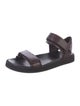 The Row Leather Slingback Sandals