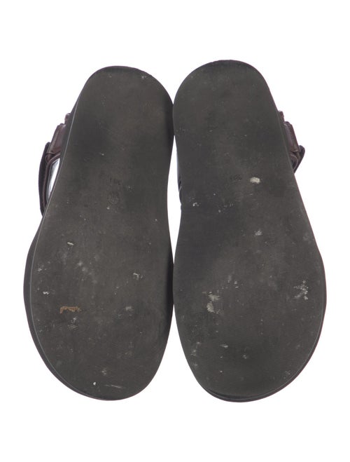 The Row Leather Slingback Sandals