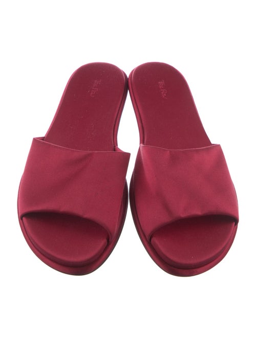 The Row Satin Slides
