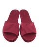 The Row Satin Slides