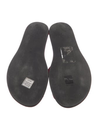 The Row Satin Slides