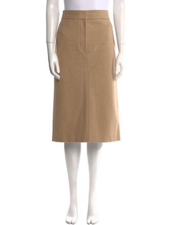 The Row Wool Knee-Length Skirt