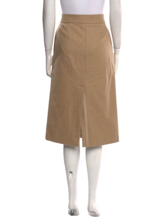 The Row Wool Knee-Length Skirt