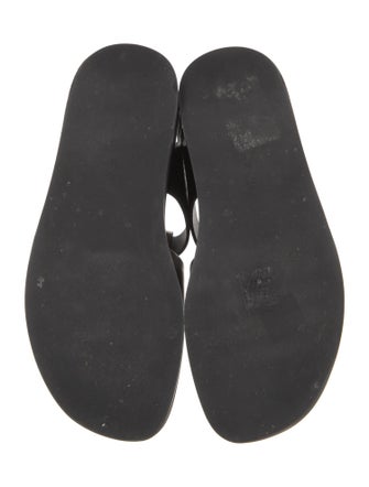 The Row Fisherman Leather Slingback Sandals