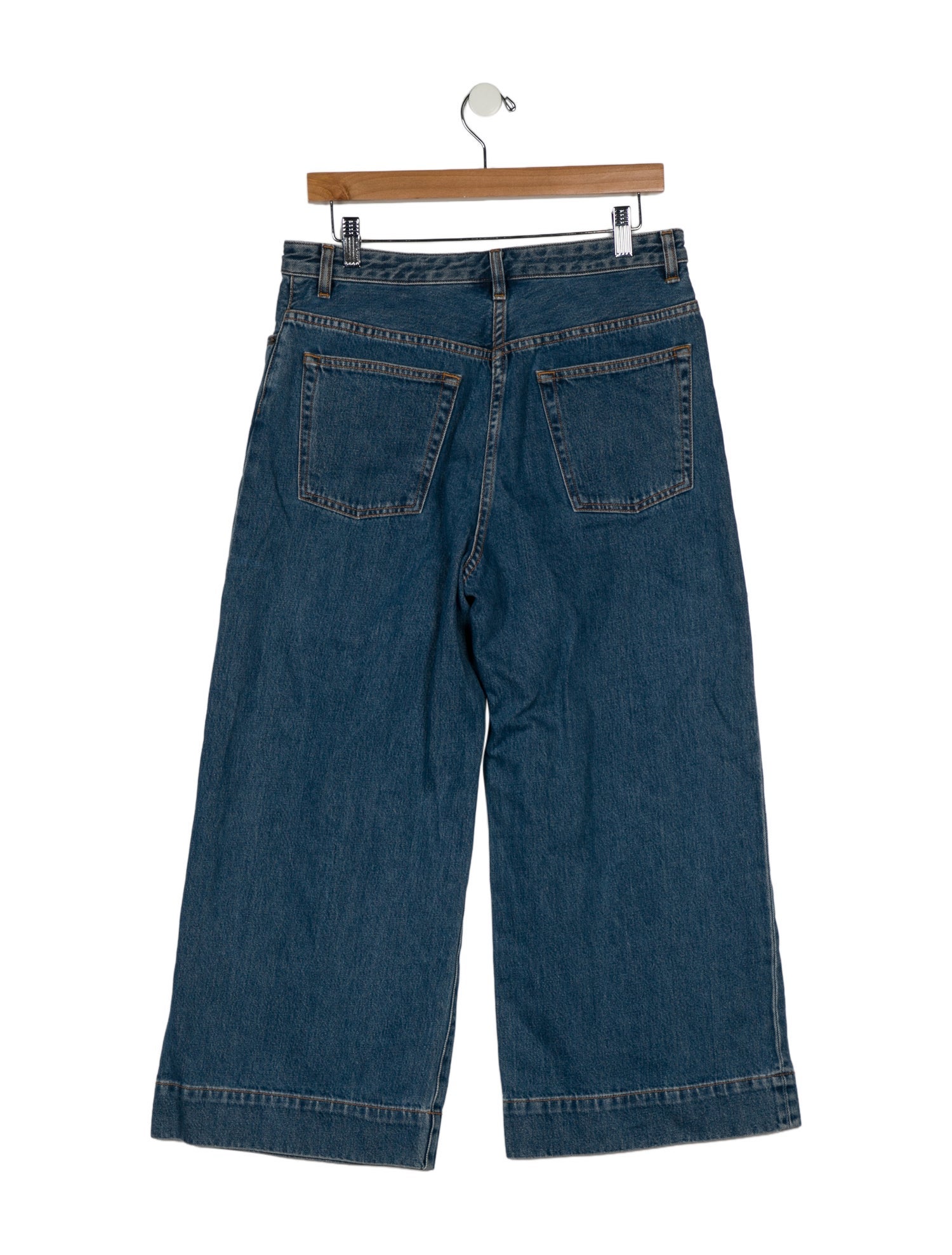 The Row High-Rise Wide Leg Jeans