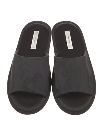 The Row Frances Silk Slides