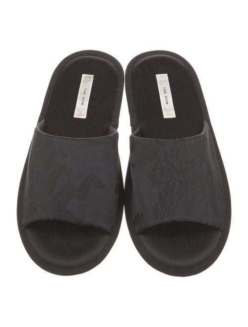 The Row Frances Silk Slides