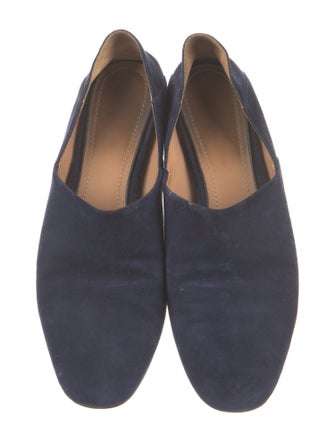 The Row Noelle Suede Mules