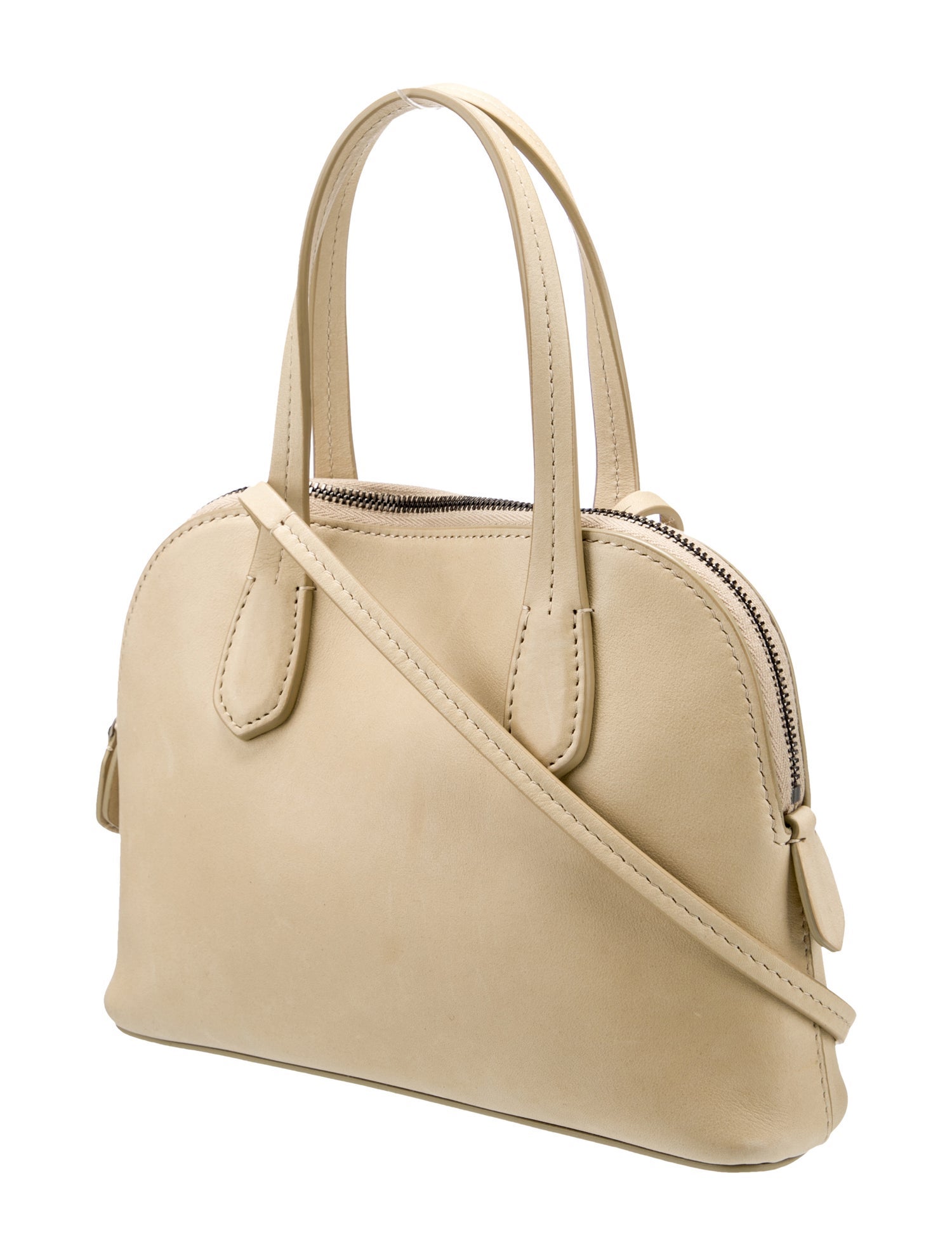 The Row Leather Ingrid Saddle