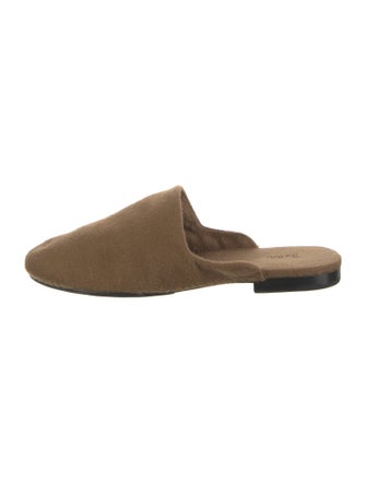 The Row Cashmere Mules