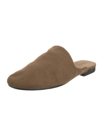 The Row Cashmere Mules