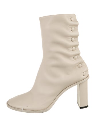 The Row Leather Sock Boots