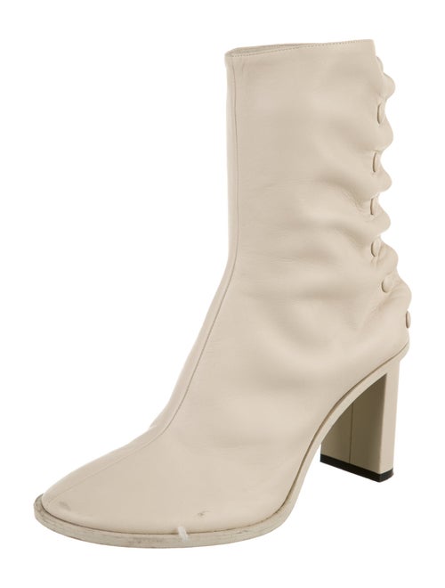 The Row Leather Sock Boots