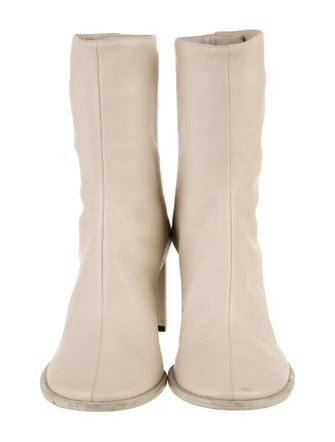 The Row Leather Sock Boots