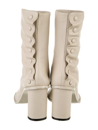 The Row Leather Sock Boots