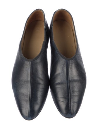 The Row Leather Flats
