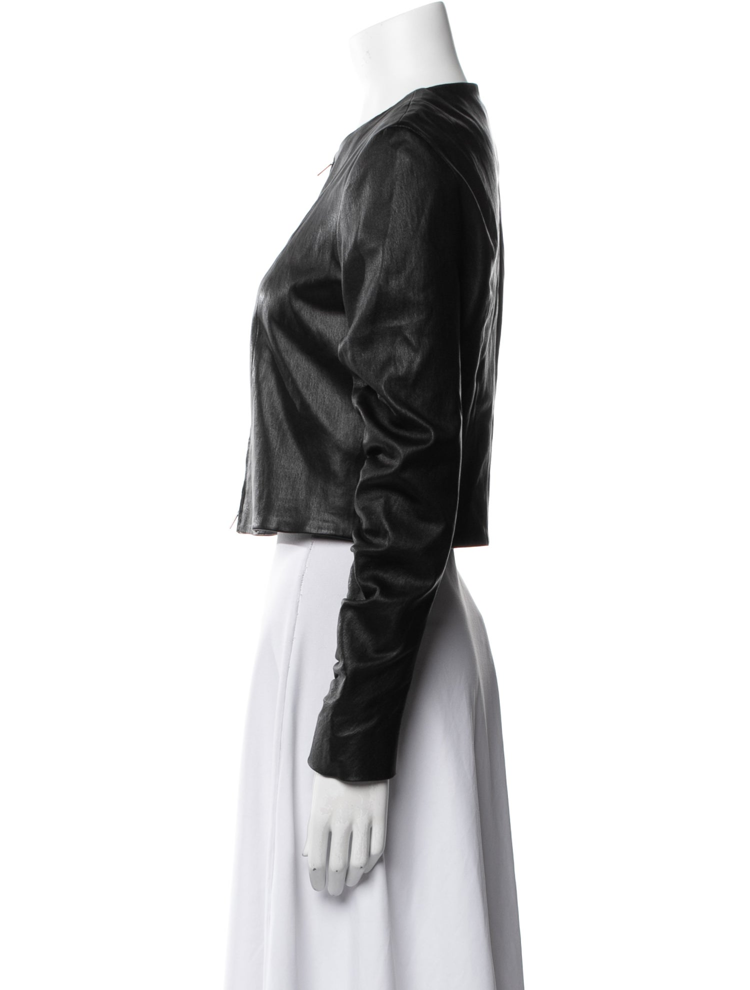 The Row Leather Biker Jacket