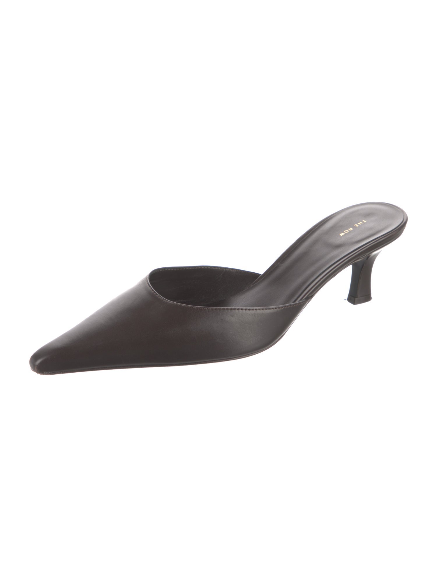 The Row Leather Mules