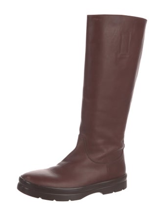 The Row Billie Leather Boots