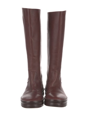 The Row Billie Leather Boots