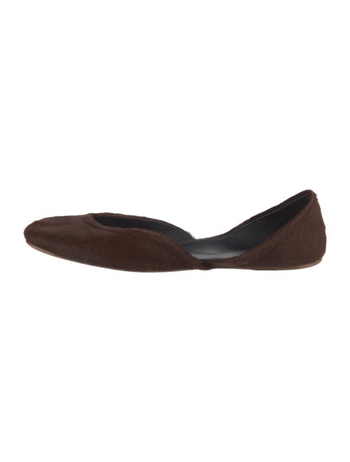 The Row Gemma Ponyhair D'Orsay Flats