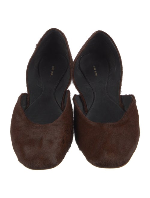 The Row Gemma Ponyhair D'Orsay Flats