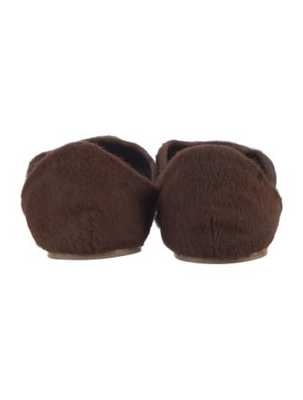The Row Gemma Ponyhair D'Orsay Flats