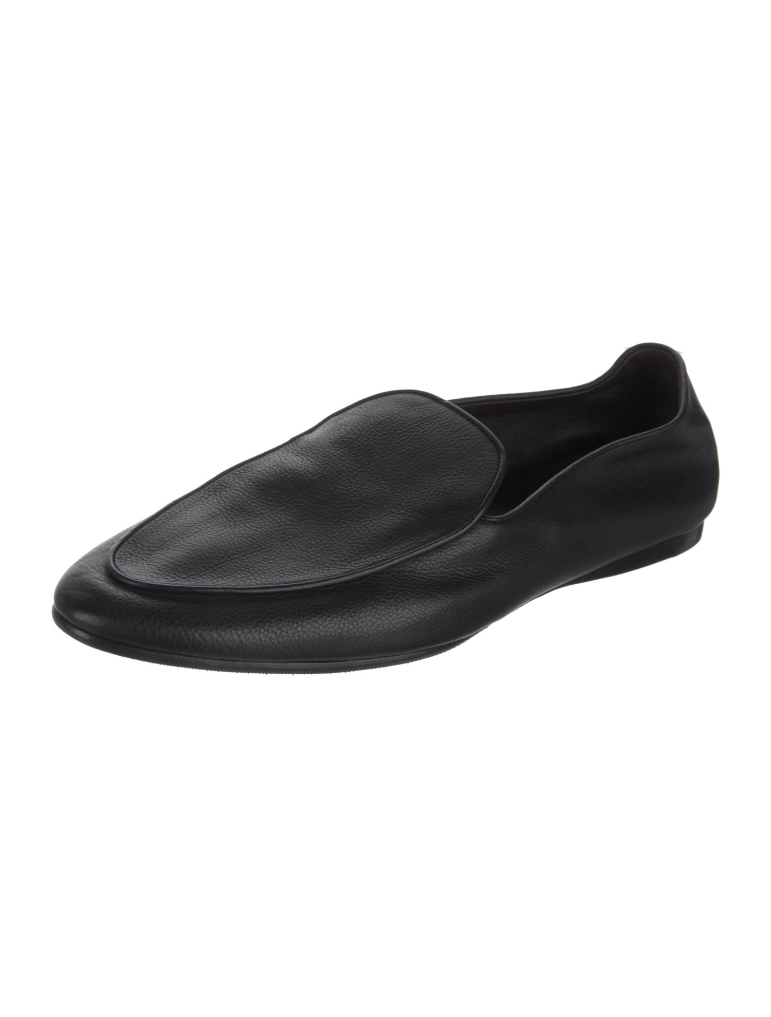 The Row Leather Flats