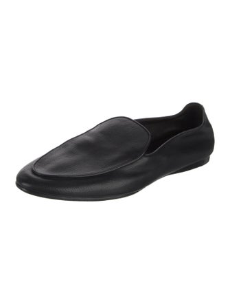 The Row Leather Flats