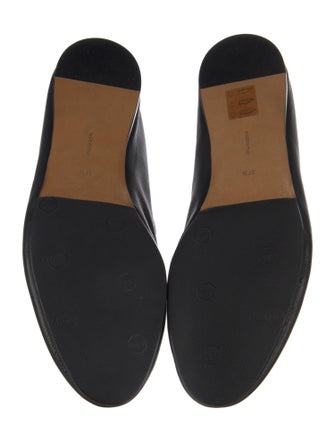 The Row Leather Flats