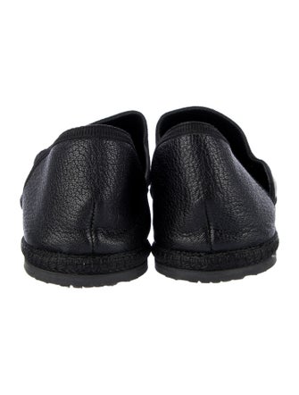 The Row Friulane Leather D'Orsay Flats