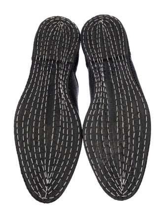 The Row Friulane Leather D'Orsay Flats