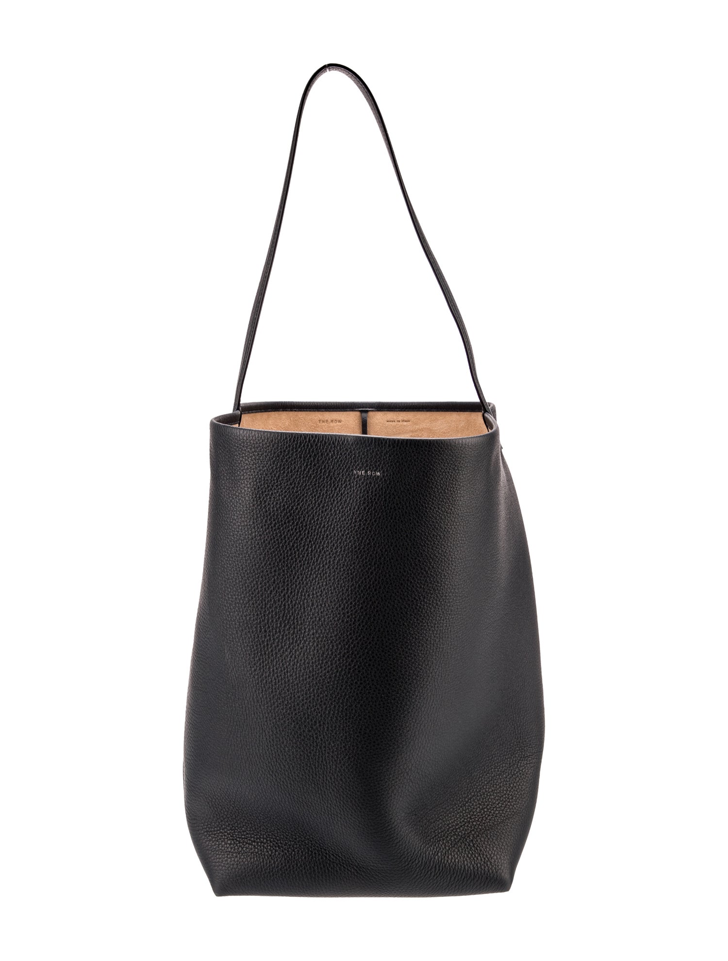 The Row Leather Bucket Bag