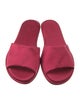 The Row Satin Slides