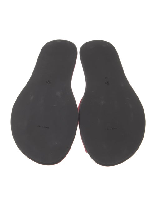 The Row Satin Slides