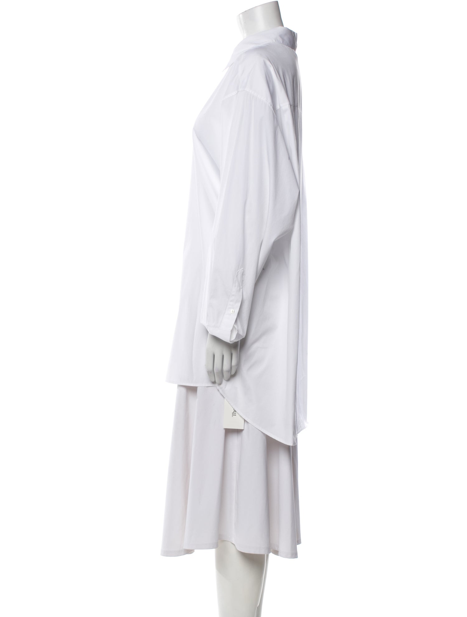 The Row Long Sleeve Button-Up Top