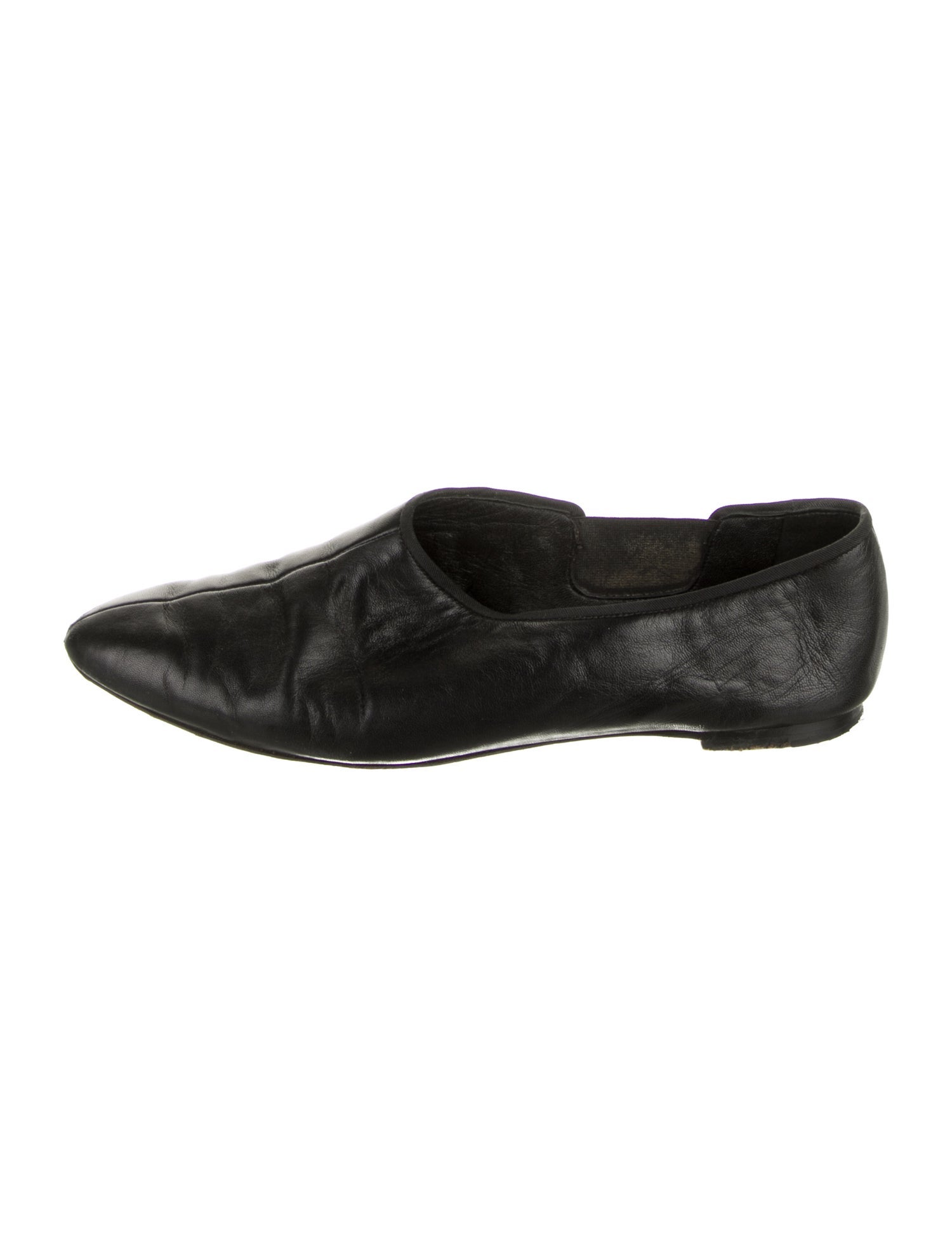 The Row Cara Leather Flats