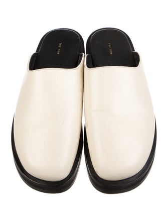 The Row Leather Mules