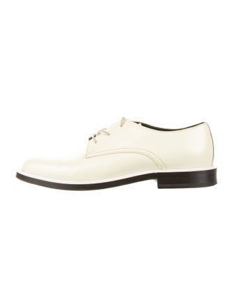 The Row Derby Patent Leather Oxfords