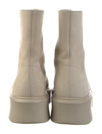 The Row Zipped 1 Nubuck Boots