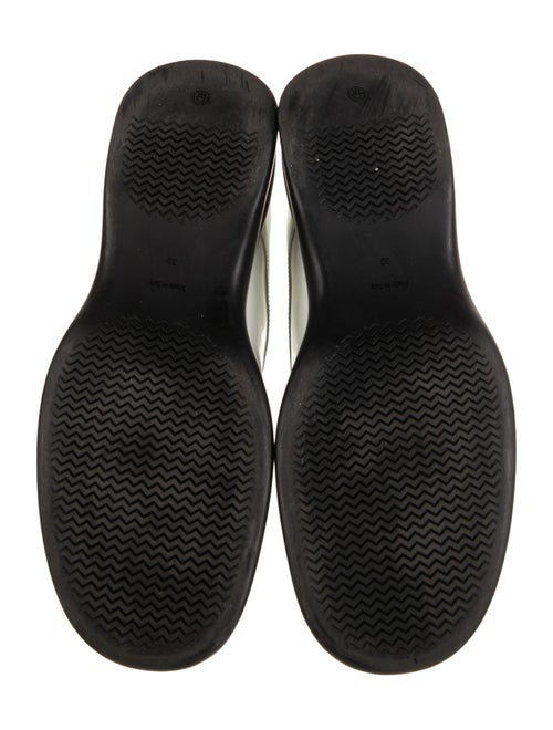 The Row Patent Leather Lace-Up Boots