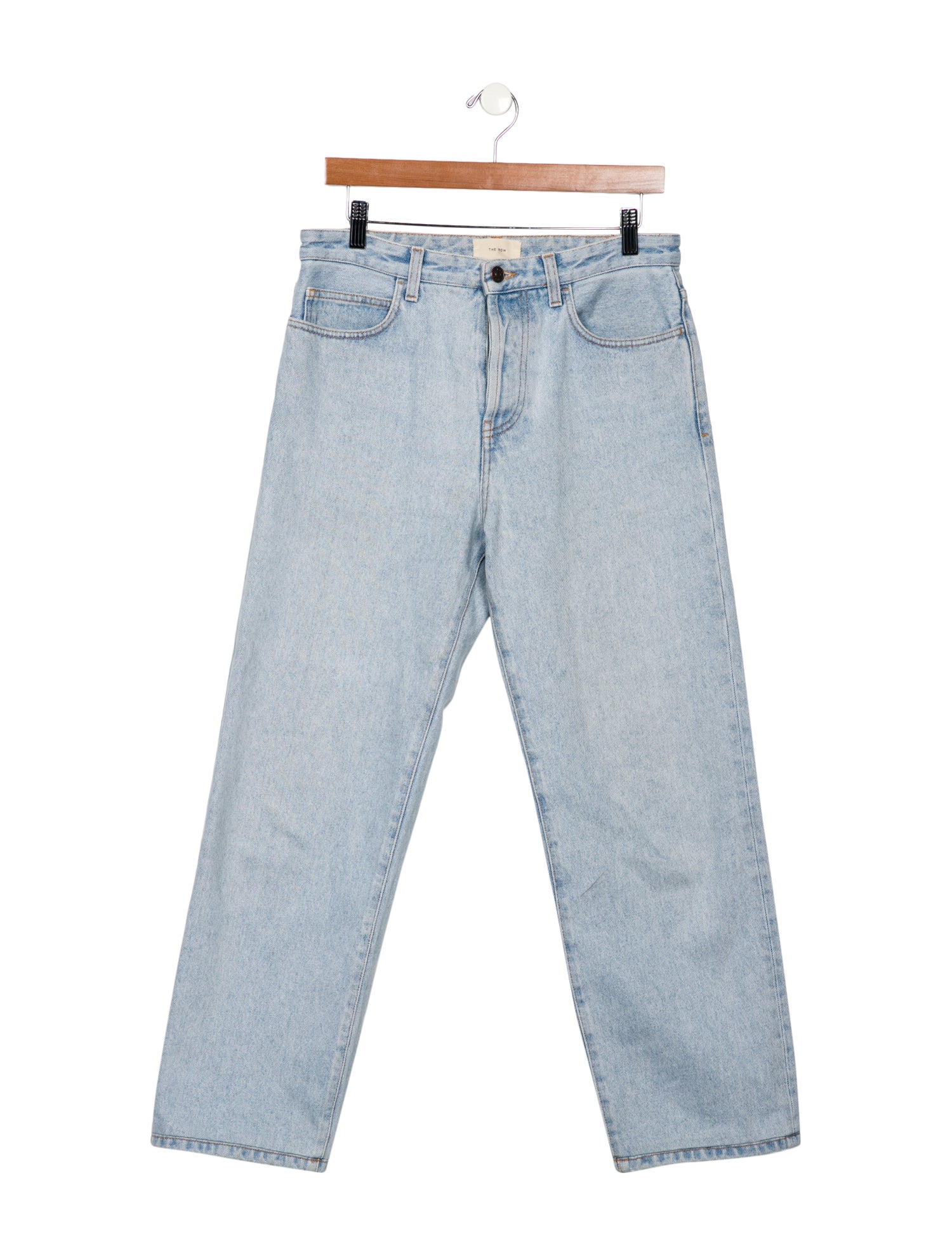The Row High-Rise Wide Leg Jeans