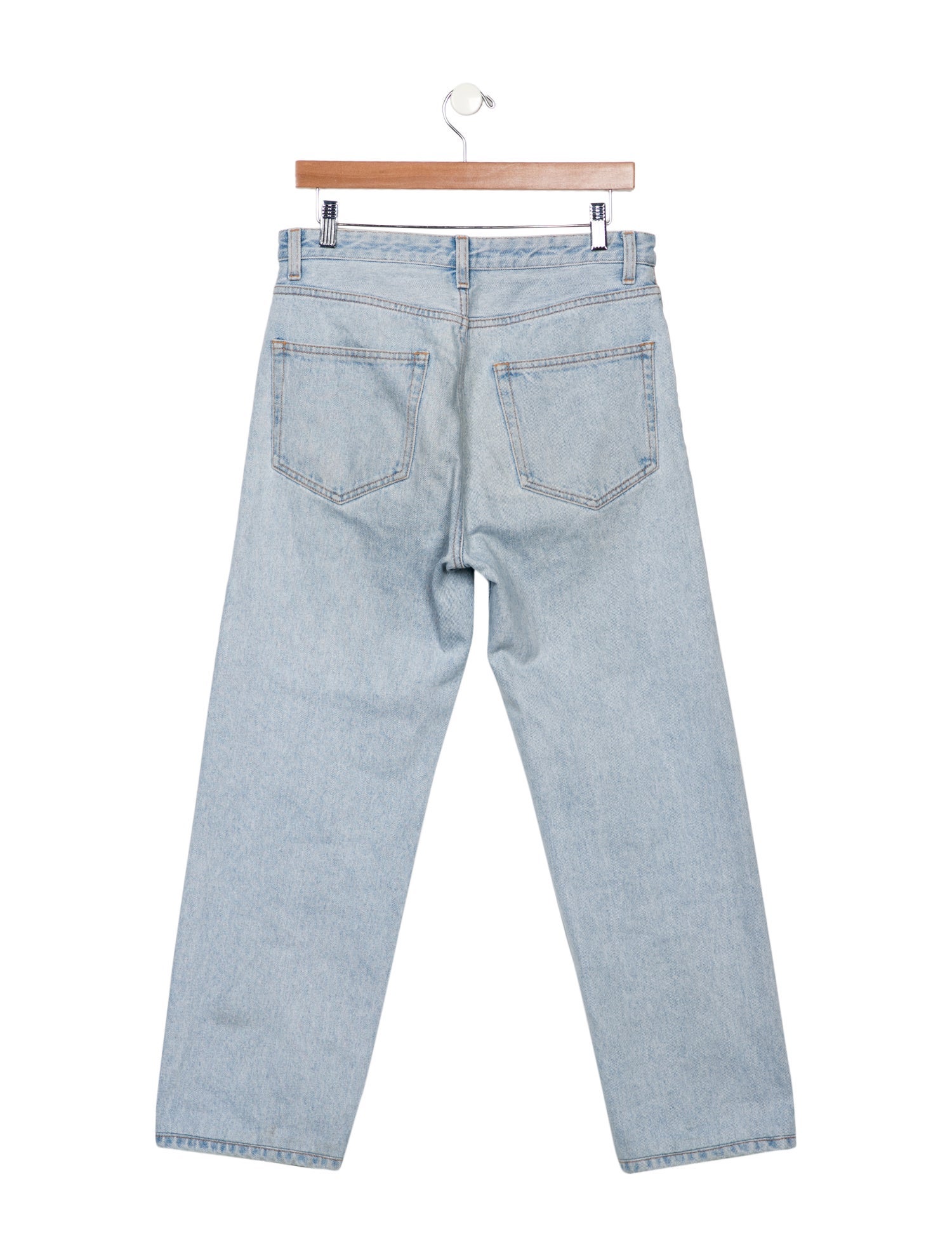 The Row High-Rise Wide Leg Jeans