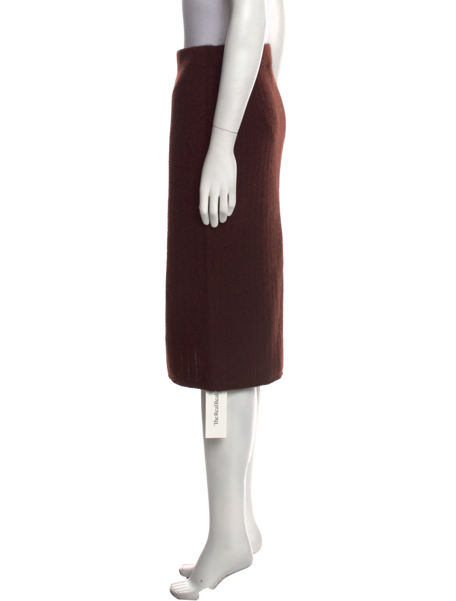 The Row Cashmere Knee-Length Skirt