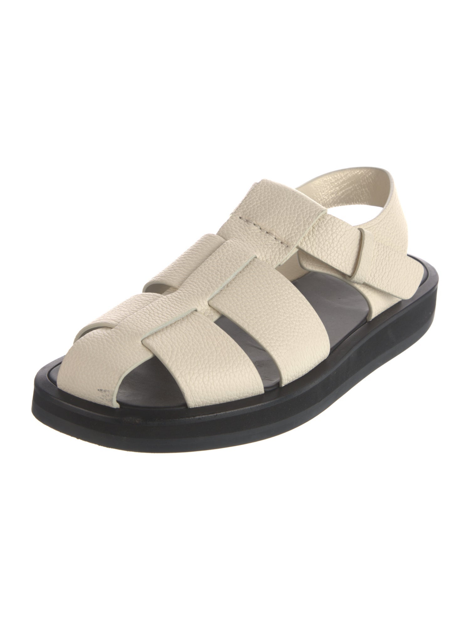 The Row Leather Slingback Sandals