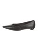 The Row Claudette Leather Ballet Flats