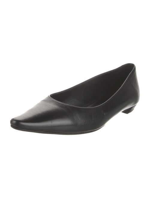 The Row Claudette Leather Ballet Flats